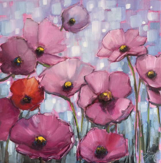 Poppies All Over 1