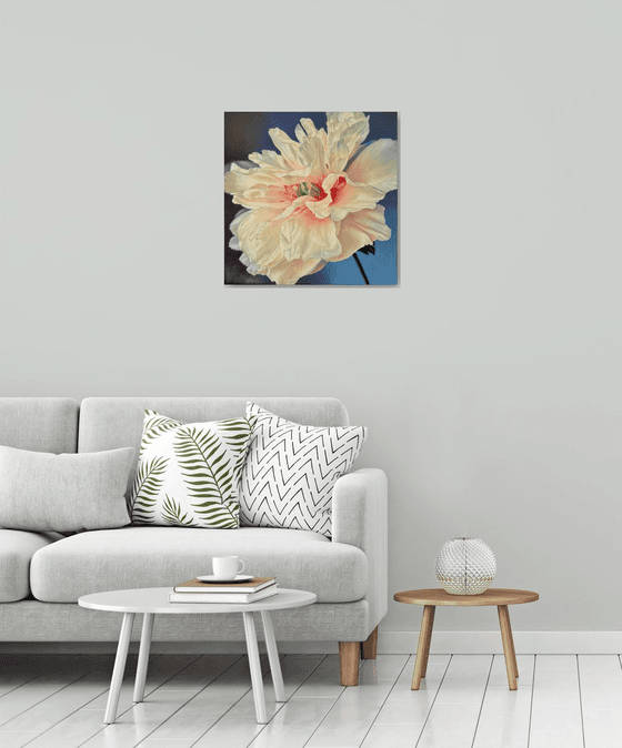 "Pearl. " peony  flower 2022