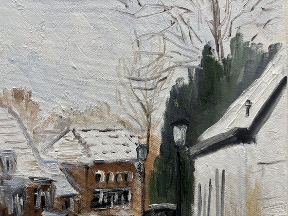 Winter morning in Dalen