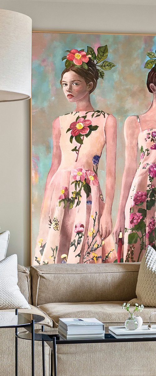 Les Demoiselles des Fleurs by Artemisia