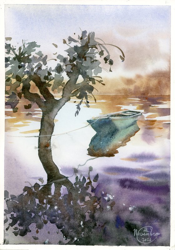 Reflections on the river