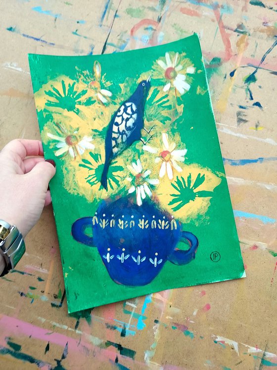 Daisies and bird's song