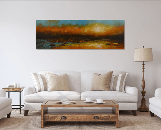 Promised Shore  (Extra Large Panoramic Seascape)