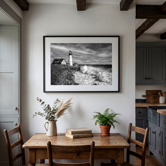Breaking Seas, Portland Head Light