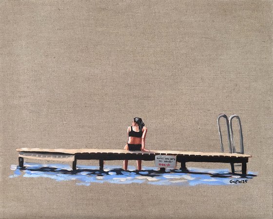 Girl on the Pier
