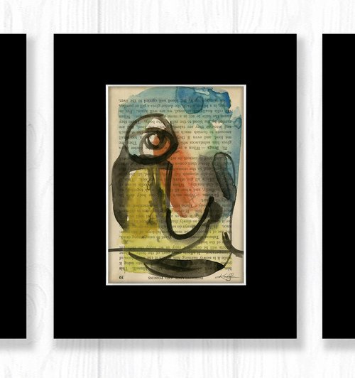 "I See" Collection 2 - 3 Paintings by Kathy Morton Stanion