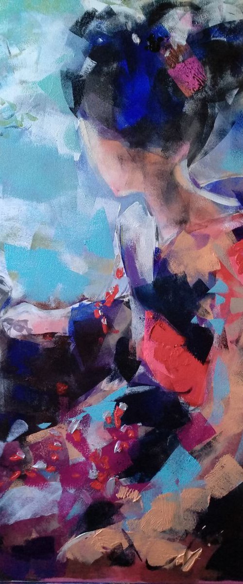 The cat by Marina Del Pozo