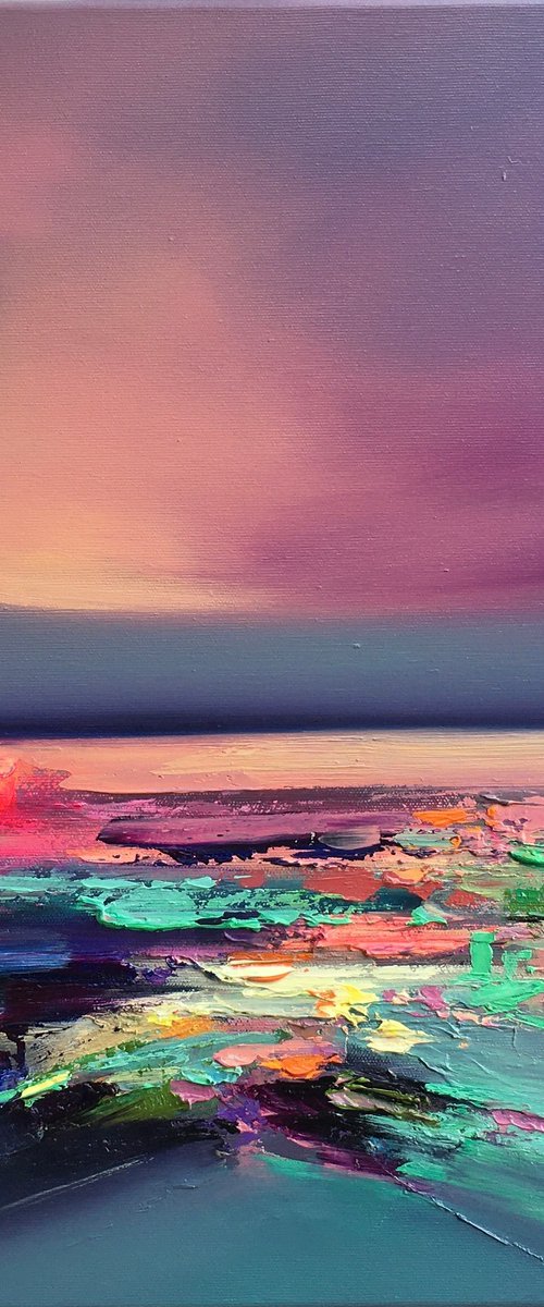 Glowing horizon by Beata Belanszky Demko
