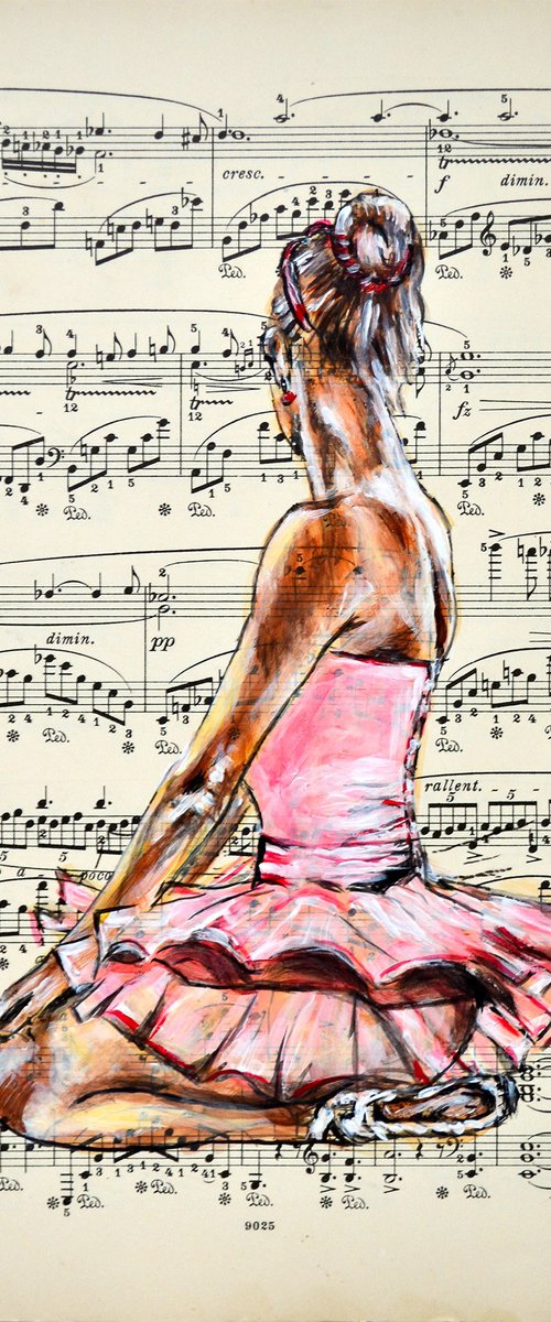 Ballerina L- Music Page by Misty Lady - M. Nierobisz