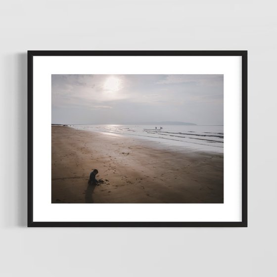 THE CHILD ON THE BEACH