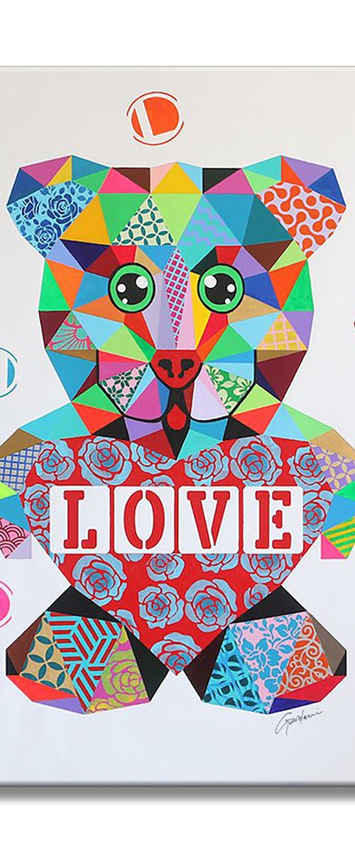 Love Bear by Gardani Art