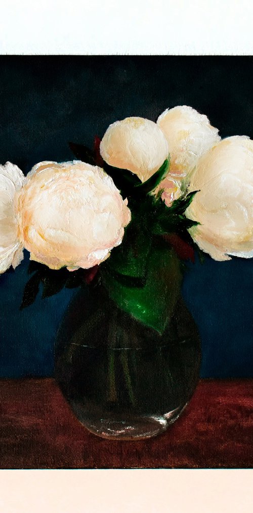 White Peony Glow by Dmytro Lysenko