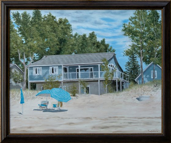 Blue Cottage on Georgian Bay