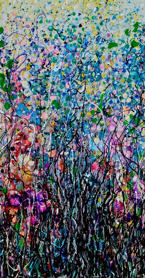 Rocky Mountain Commission by Lena Owens at OLena Art