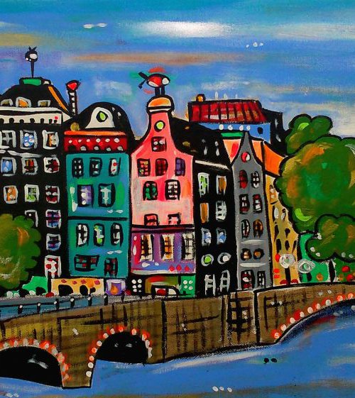 Vibrant Amsterdam by Maria Luisa  Azzini