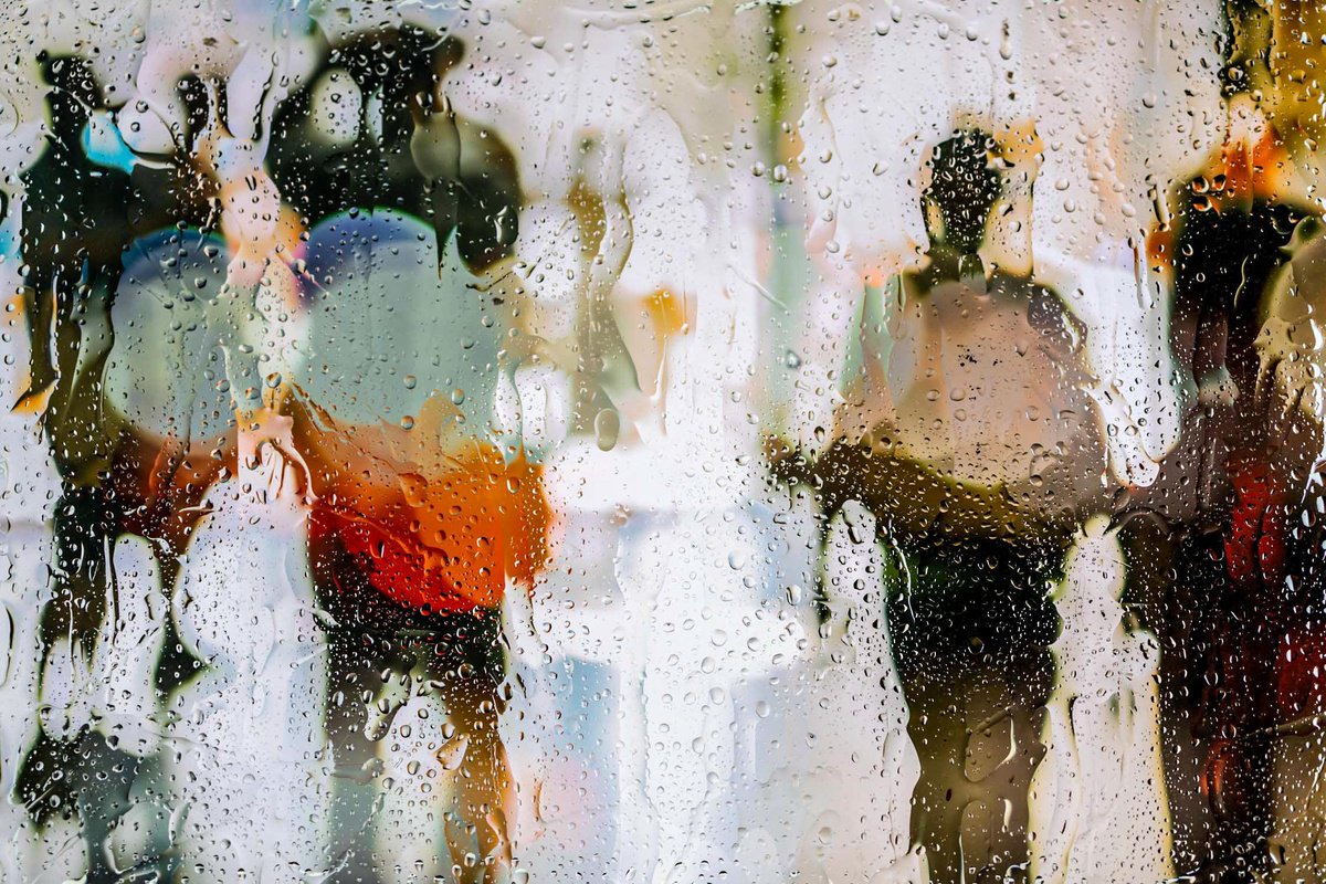 Abstract Cityscapes Photograph By Sven Pfrommer, 47 X 31", Rainy Days In Saigon Ix, Original Artwork