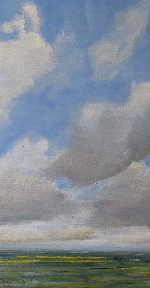 Yorkshire Wolds, May 2 by Malcolm Ludvigsen