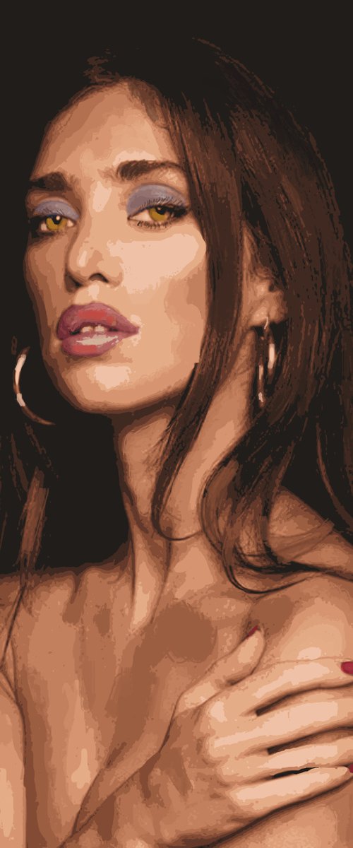 LaWanda  30"x41" by Joe McHarg