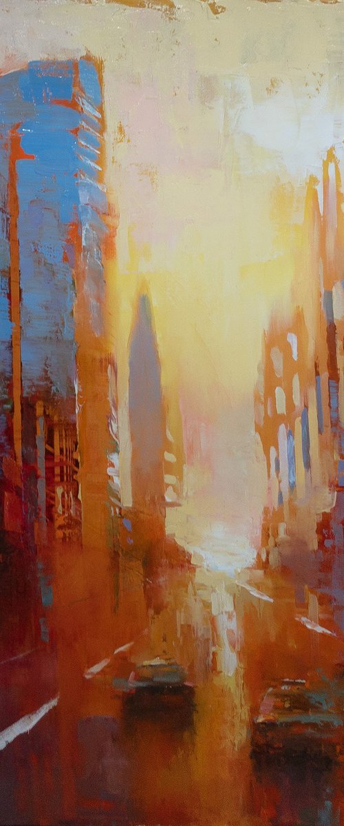 In the morning lights by Aleksandr Jerochin