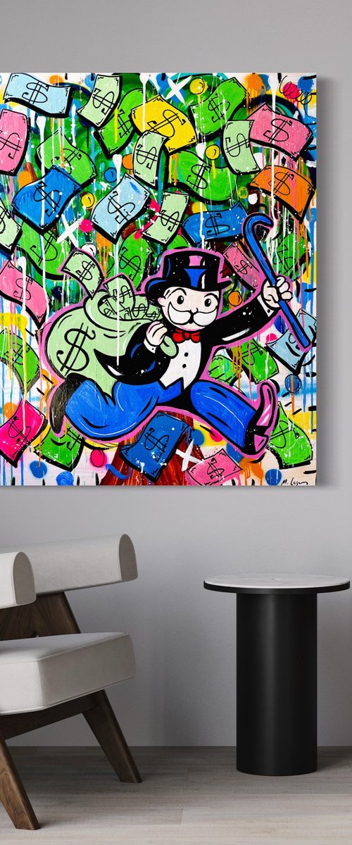 Money Rains! by Mercedes Lagunas