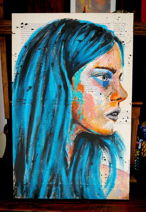 Portrait PS 187 Les hauts de vie et les bas bleus méthylène