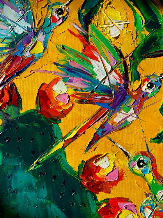 The Enchanted Hummingbirds of Citrus Oasis