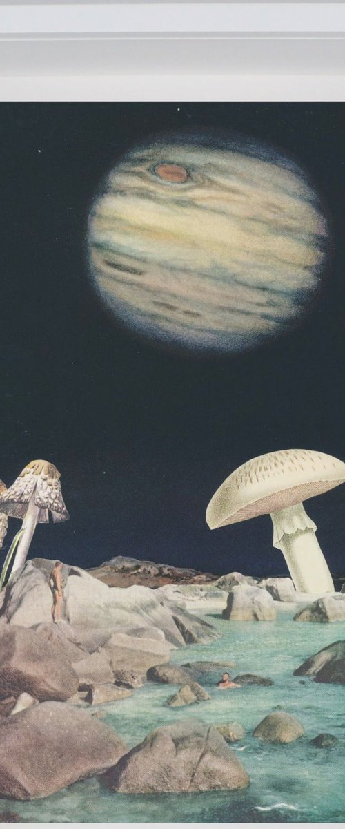 View From a Jupiter Moon by Paper Draper