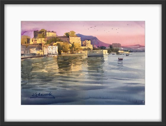 Indian Venice. City on Water Udaipur