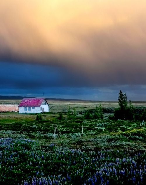 Storm in Iceland by Russ Witherington