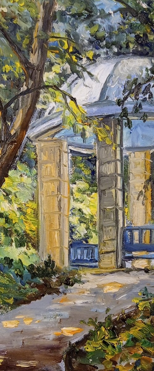 morning in the park by Irina Tolstikova