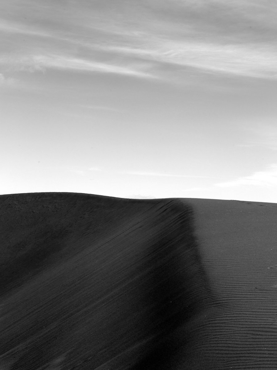 Photorealistic Photograph , Shadow Line - Maspalomas Dunes By Chiara Vignudelli, 12 X 18, Artwork For Sale On Artfinder