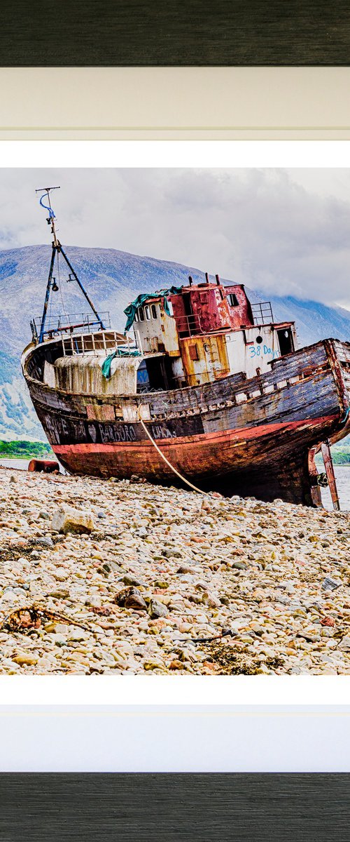 The 'Corpach Wreck' - MV Dayspring - Caol Fort William Scotland (HDR 3) by Michael McHugh