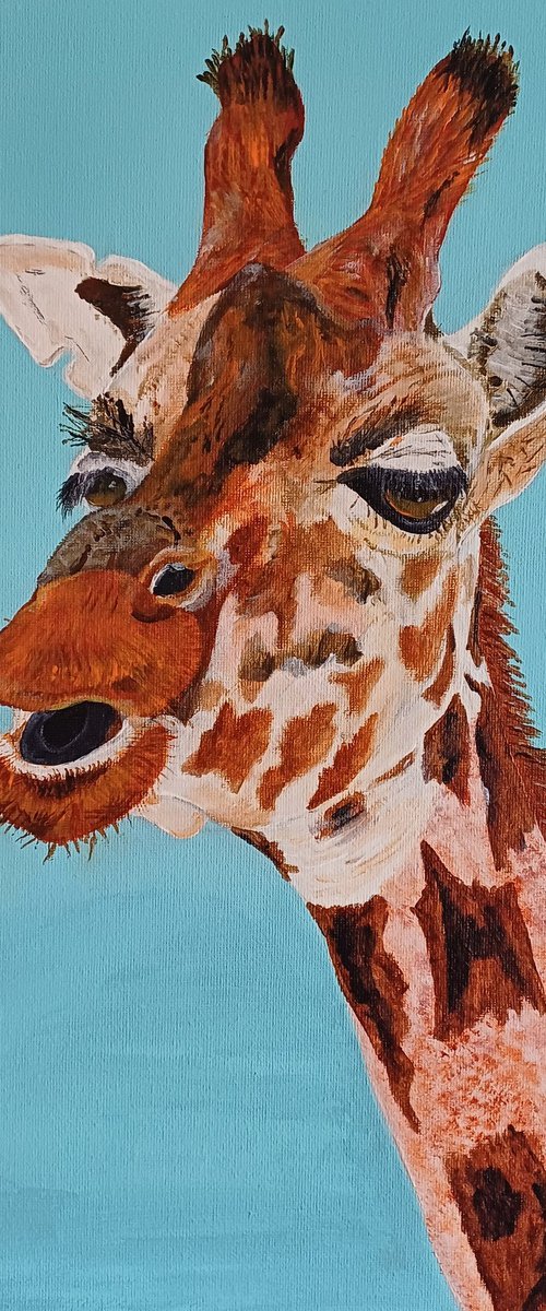 Giraffe by Corinne Hamer