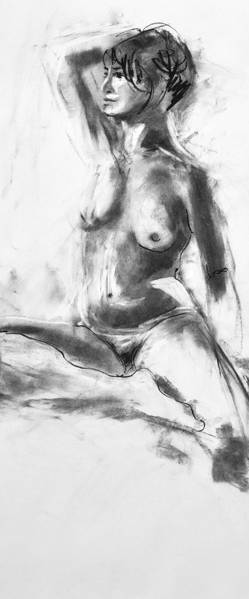 Figurative drawing by Sophie Coe