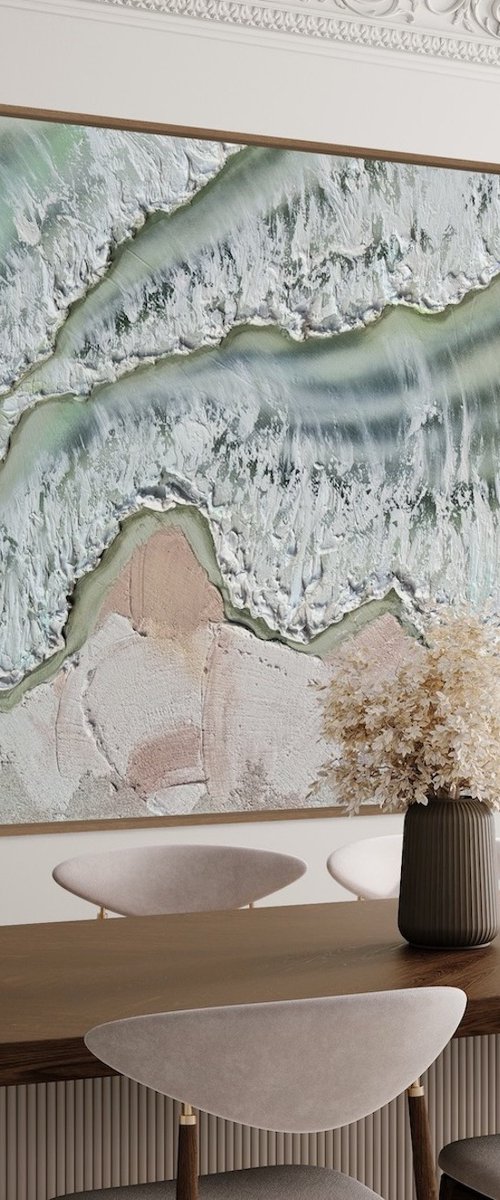 Green Tide 90x180 by Marie Antuanelle