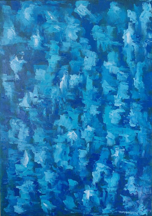 Spring Blue Impression by Juri Semjonov
