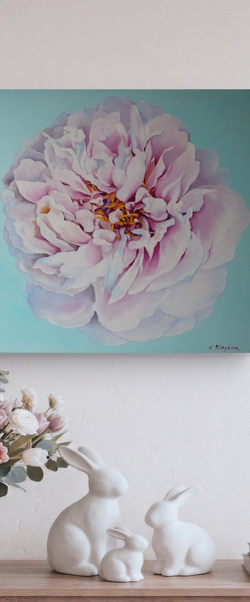 Pink Peony by Natalia Shaykina