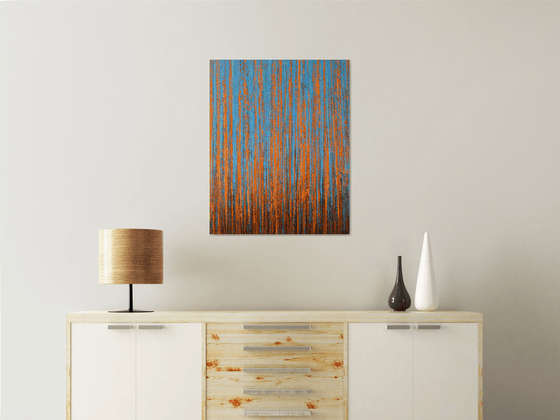 Orange Blue - Color Field