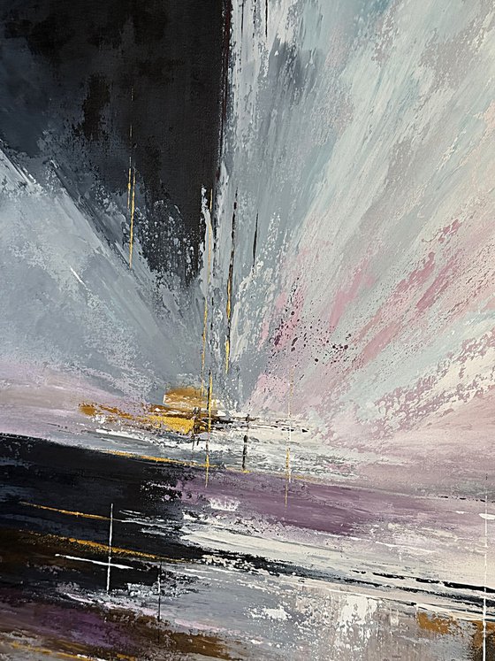 Luminous Breakpoint-pink gold clouds