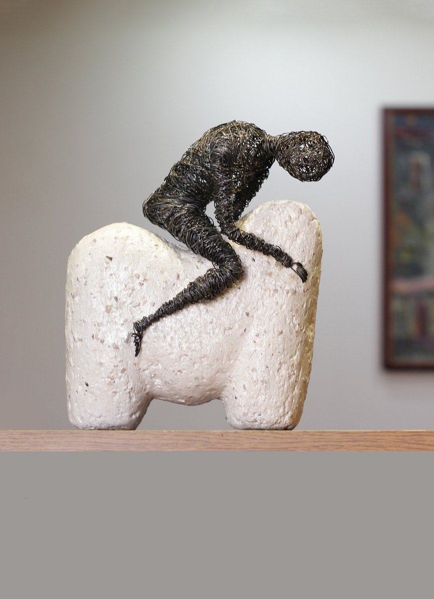 Expressive Sculpture , Restraint By Karen Axikyan, 9 X 11, Artwork For Sale On Artfinder