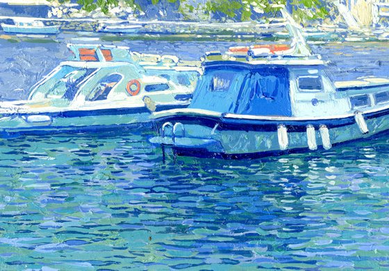 Symi port and harbor