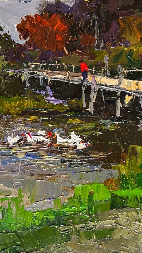 Ducks on the lake by Kalenyuk Alex