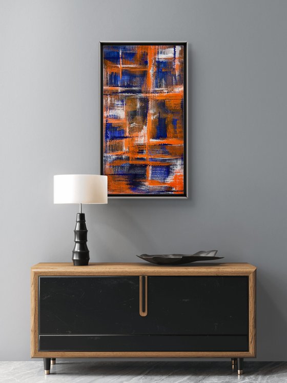 Echoes of Fire 50x90х2 cm