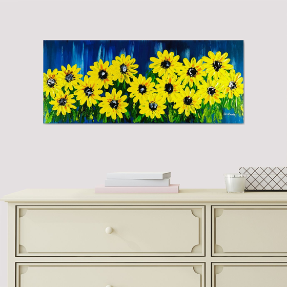 Sunflower 1 60x25cm