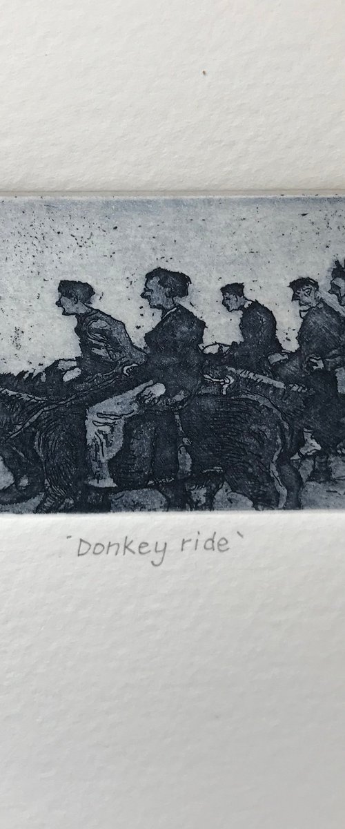 Donkey ride. by Stephen Brook