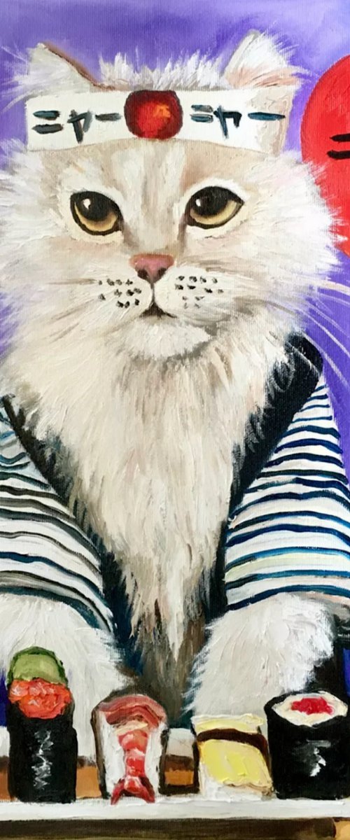 Cat Sushi maker . by Olga Koval
