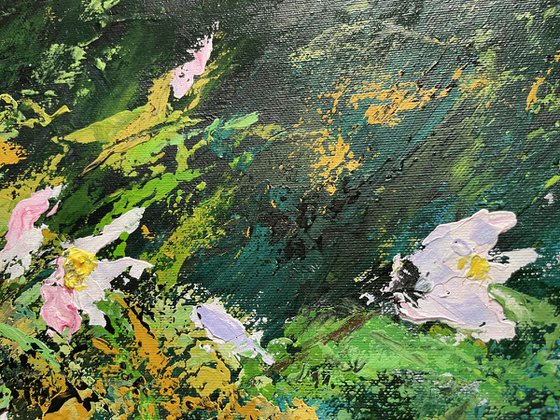 Vase of Summer Flowers