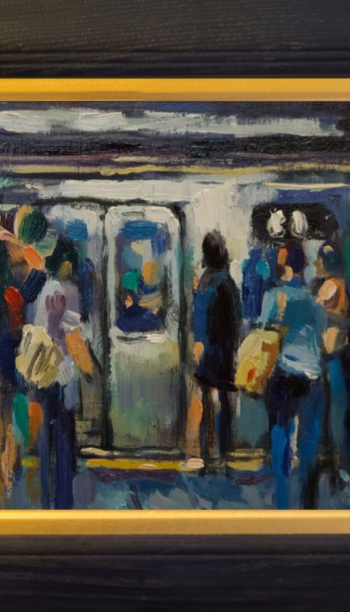 Subway in NYC by Andre Pallat