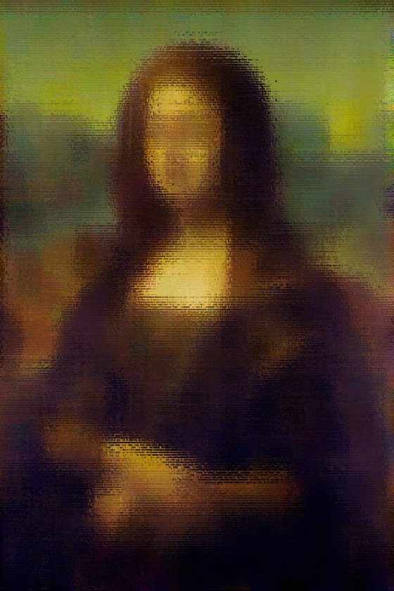 GA#389 Mona Lisa poster IX