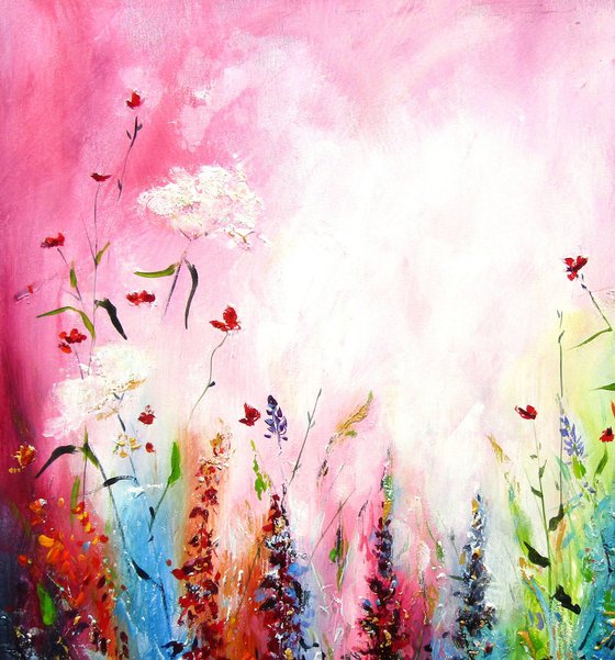 Wildflowers field